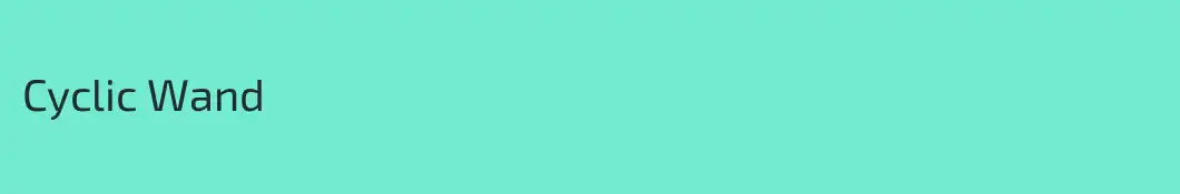 Cyclic Wand
